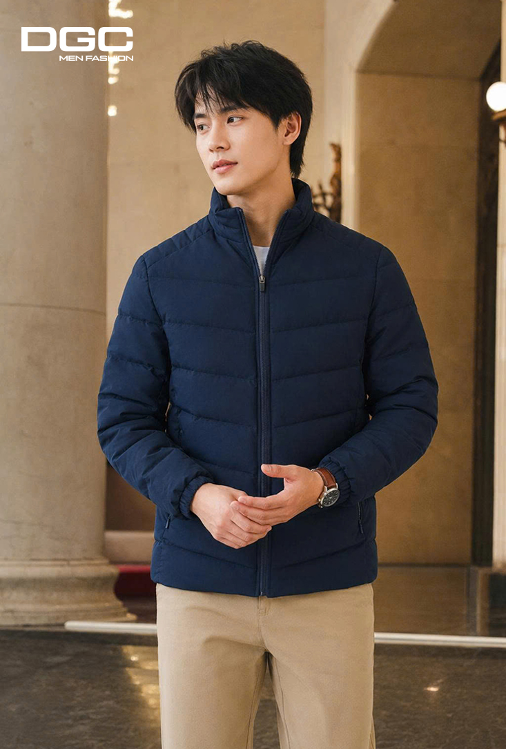 Ảnh của Áo jacket nam 3 lớp cổ đứng